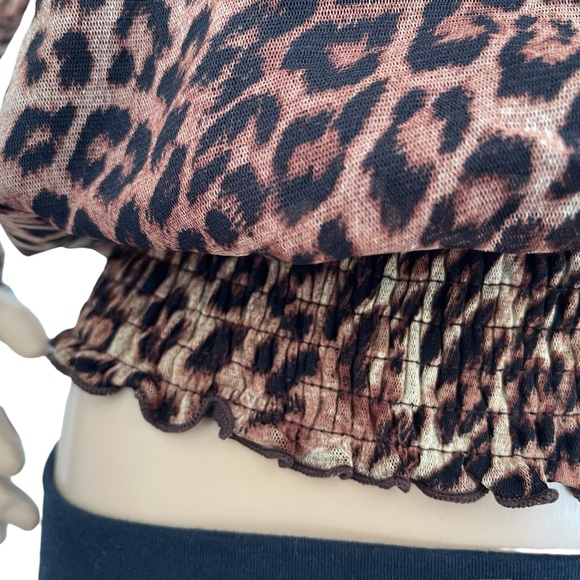 I.N.C. Vintage Animal Print Blouse - Picture 3 of 7